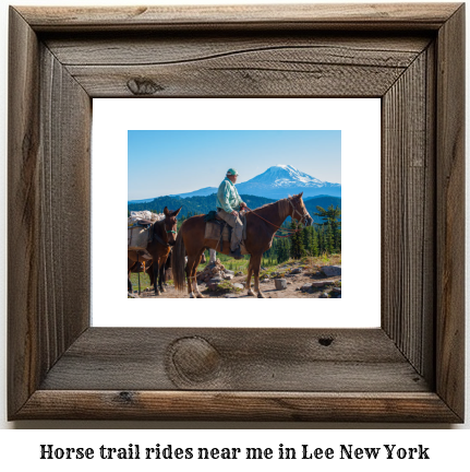 horse trail rides near me in Lee, New York